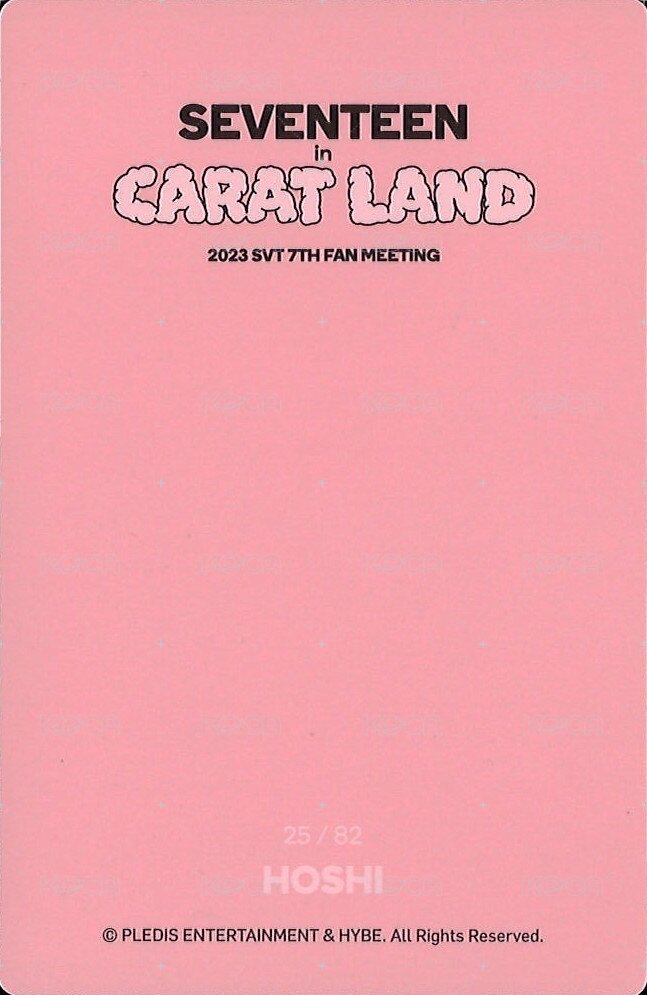 23’克拉島 隨機卡  背面