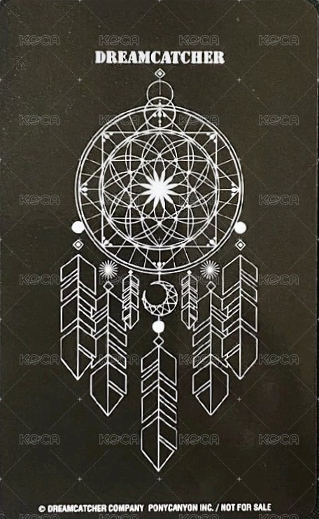 JP單曲三輯 抽選卡  背面