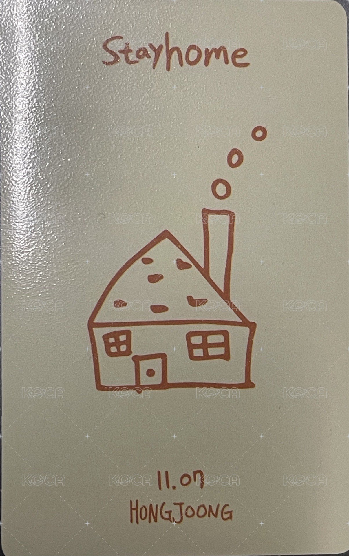 21年生日MD 周邊卡  背面