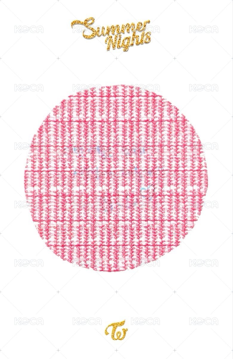 Summer Nights 專輯卡  背面