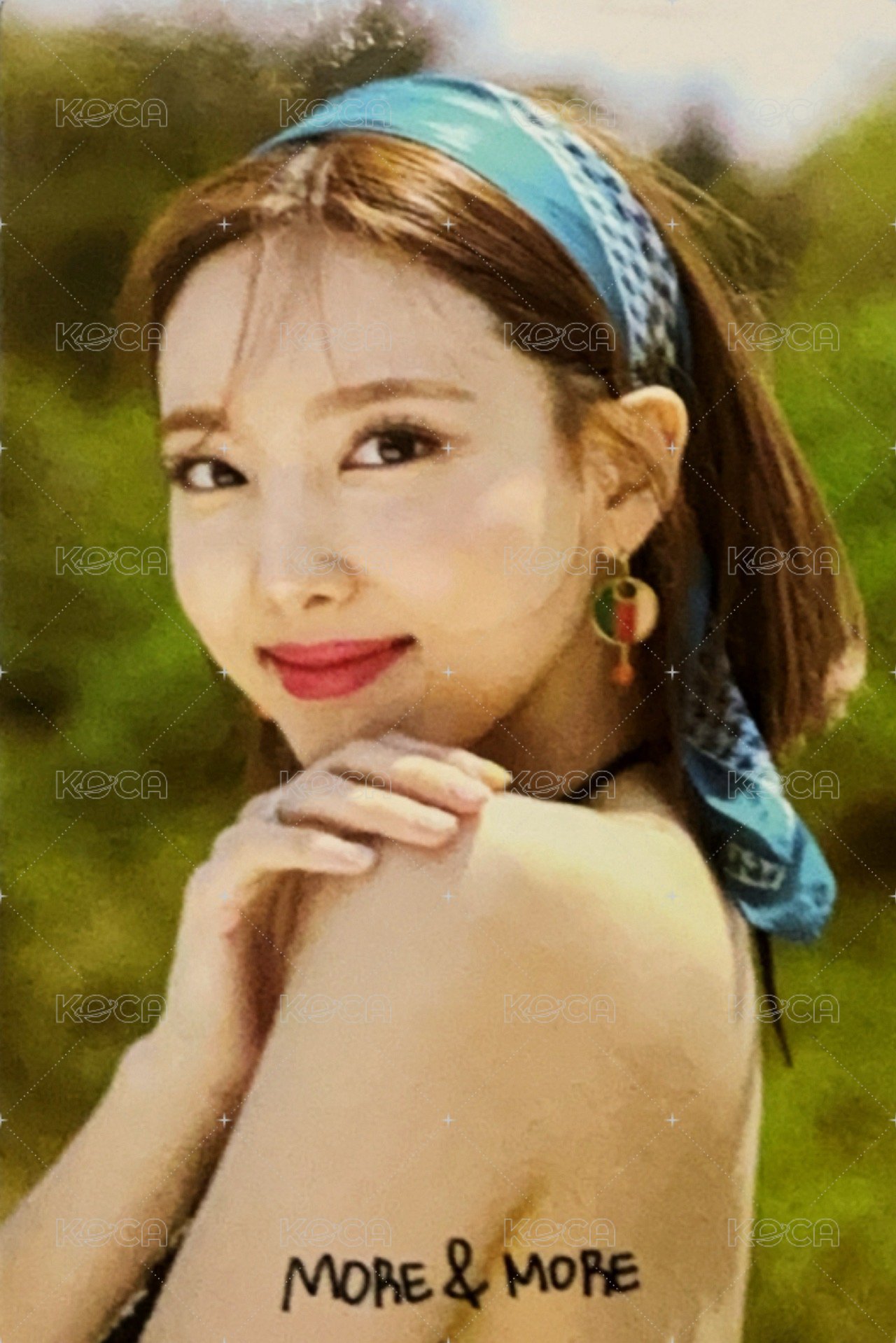 MORE & MORE 專輯卡  正面