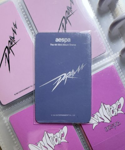 Drama am簽售卡 懟臉吉 Giselle