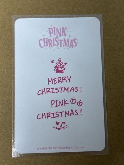 aespa Karina 柚子 23聖誕 隨機卡 柚