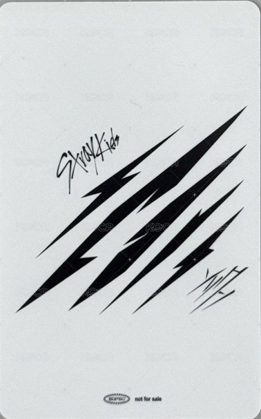 Scars JYP JAPAN Fanclub 特典卡  背面