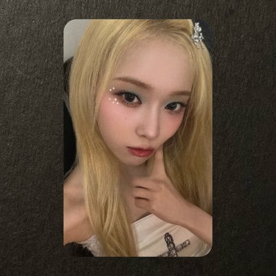 日本美瞳代言卡 一套四張