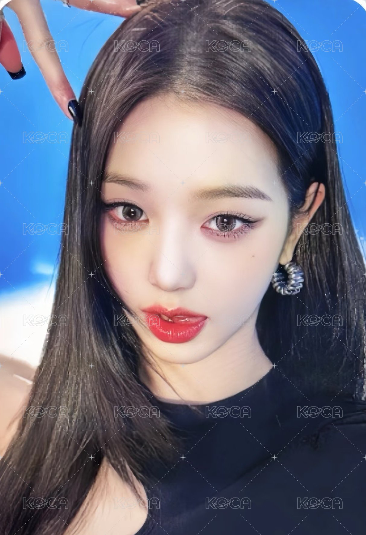 I've IVE mokket 簽售卡  正面