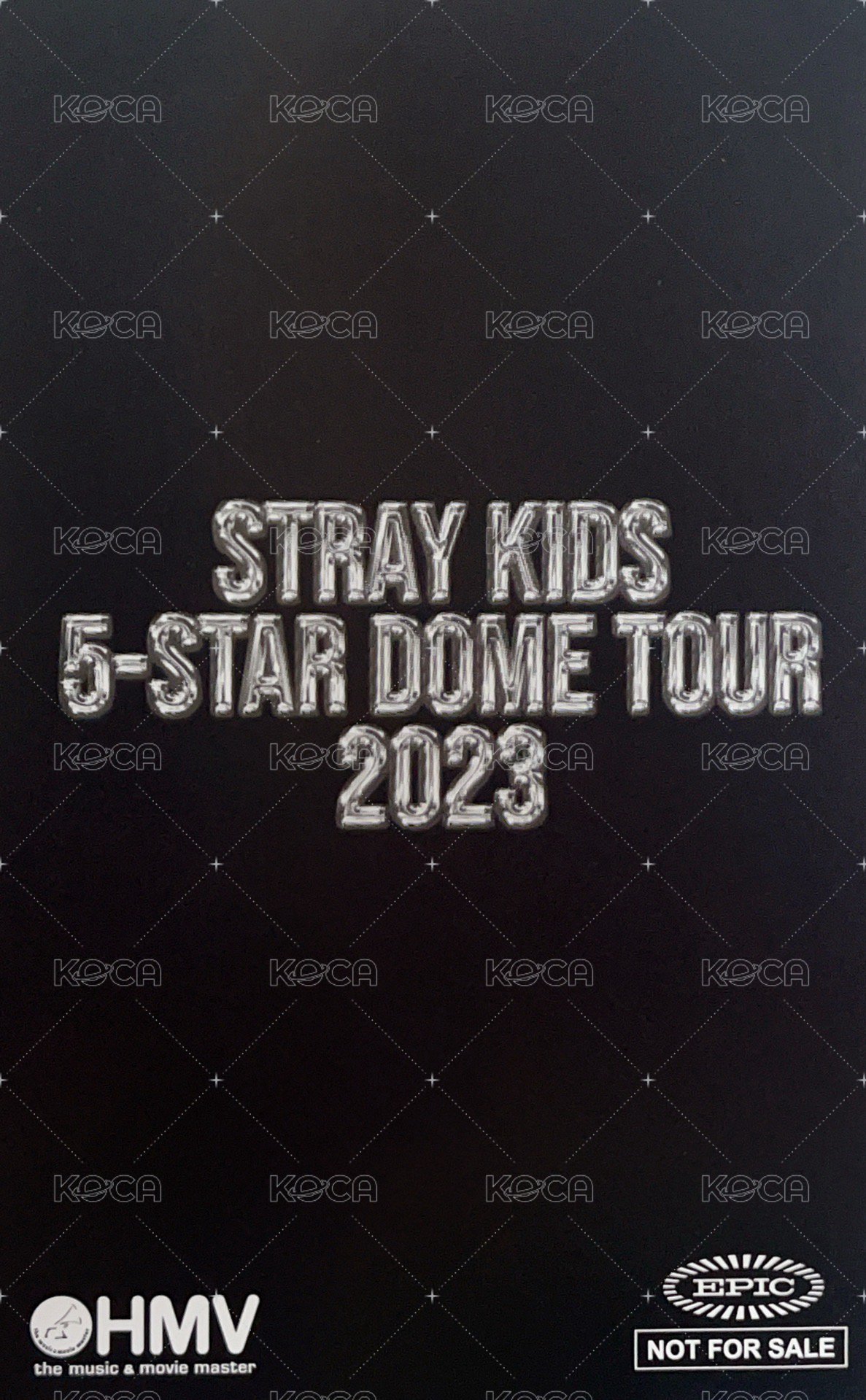 1st 日本巨蛋巡迴 hmv 特典卡 閃卡 背面