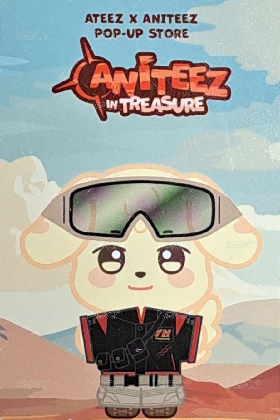ANITEEZ IN TREASURE 任務卡  背面