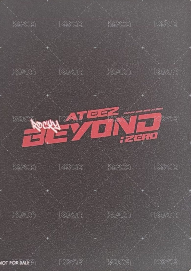BEYOND : ZERO hmv 特典卡  背面