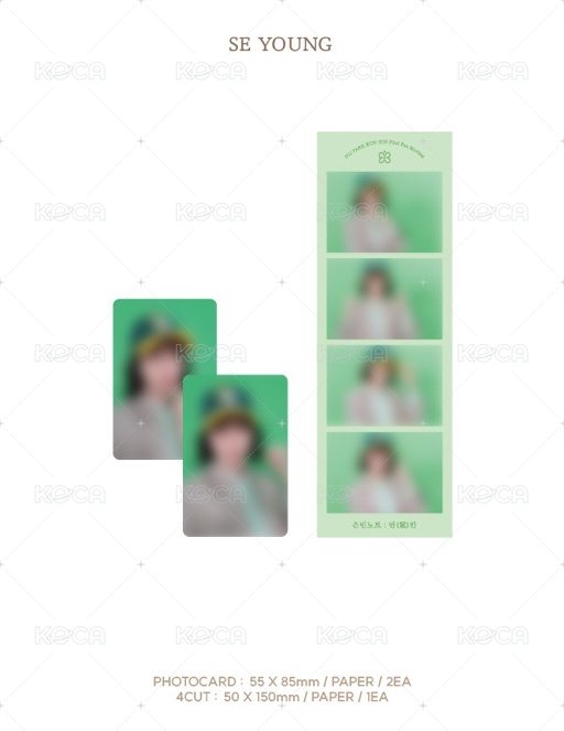 小卡+人生四格照 seyoung ver.