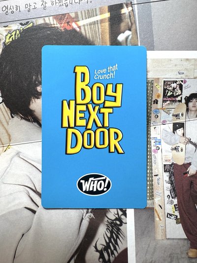 ❇️ WHO! Crunch 專卡 明宰鉉