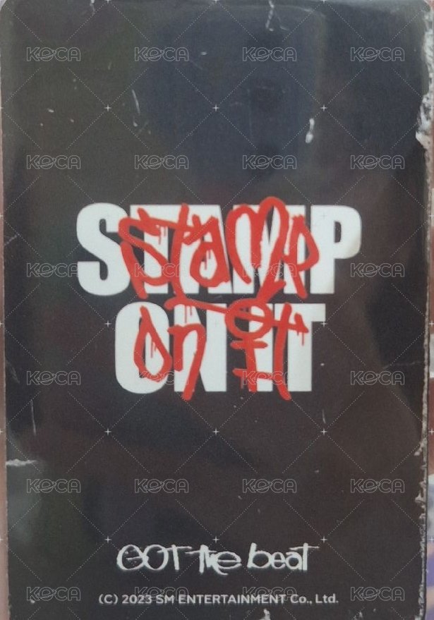 Stamp On It 隨機卡 官拍 背面