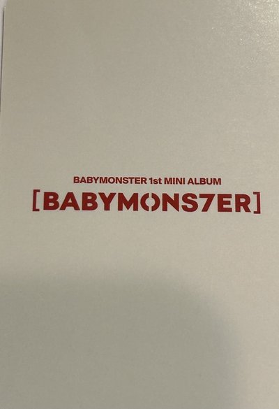 BABYMONSTER KNP角 特典角