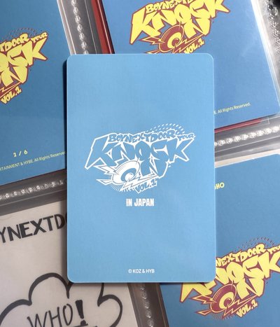 ❇️ Knock on 日巡 隨機卡 官拍 明宰鉉