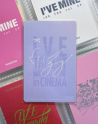 日本電影卡員 稀有頭巾 張員瑛