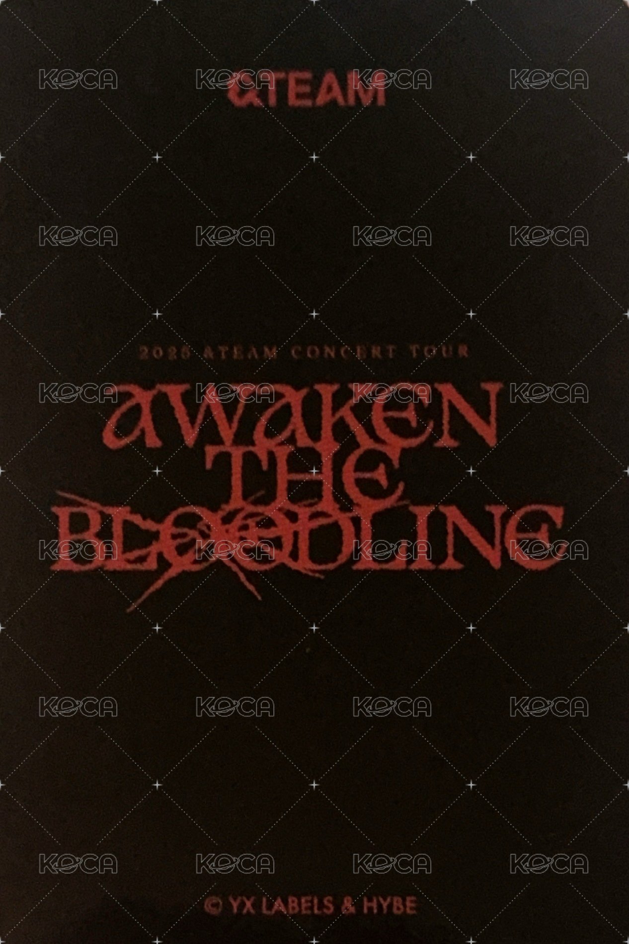 ATB 滿額卡  背面