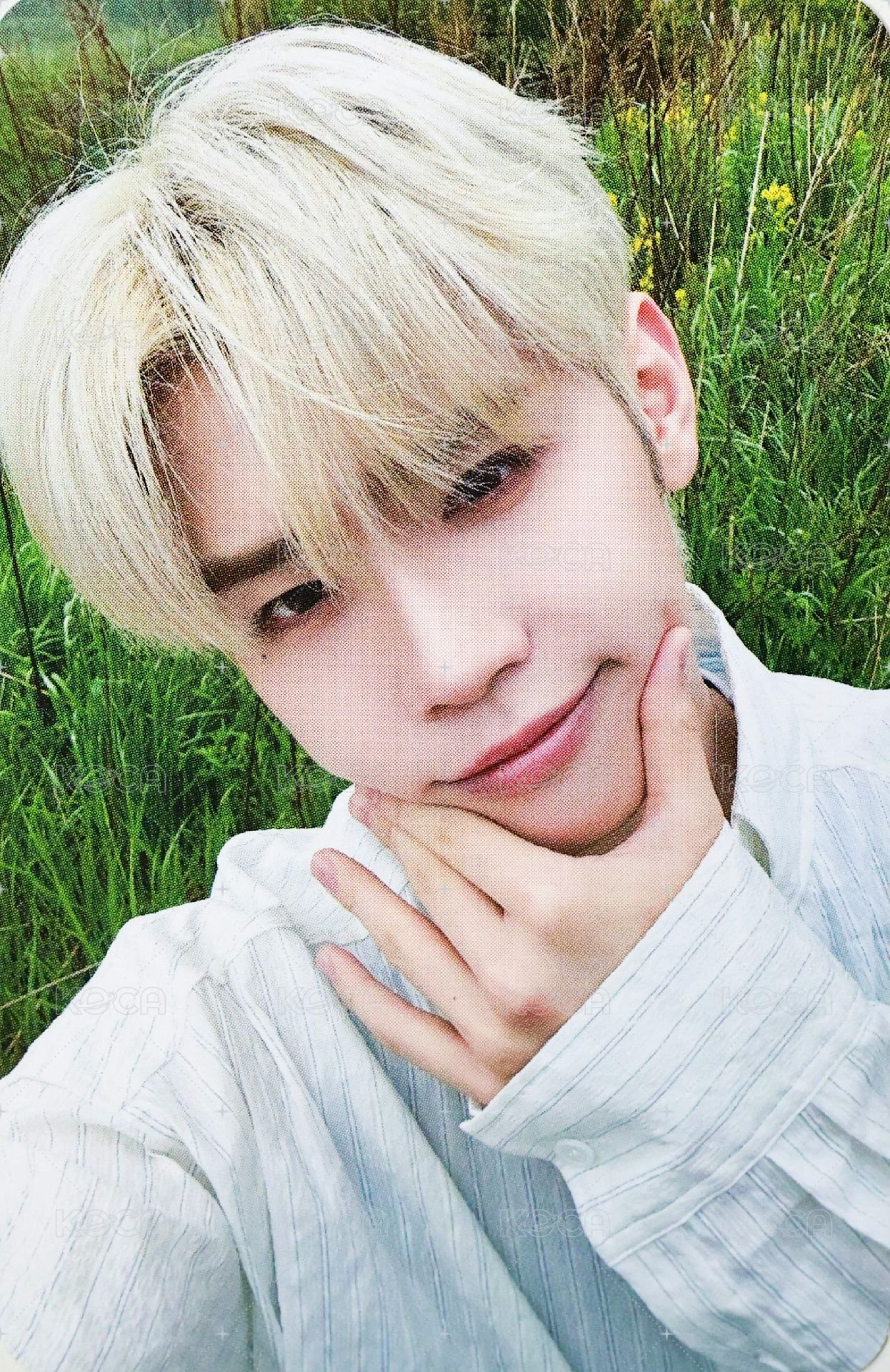 正規一 wm 特典卡 鼓臉 ver. 正面