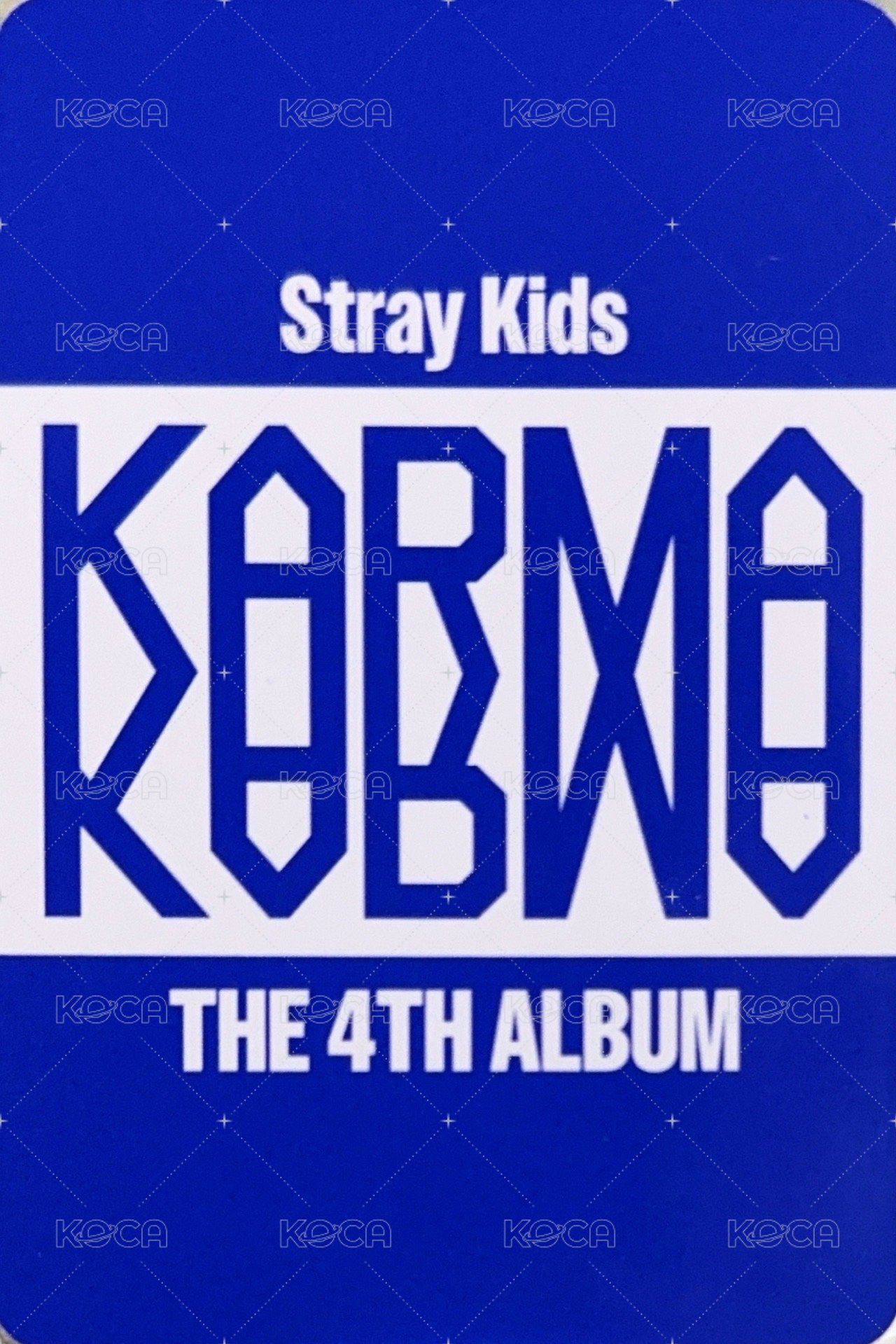 KARMA 專輯卡 單封 Accordion ver. 背面