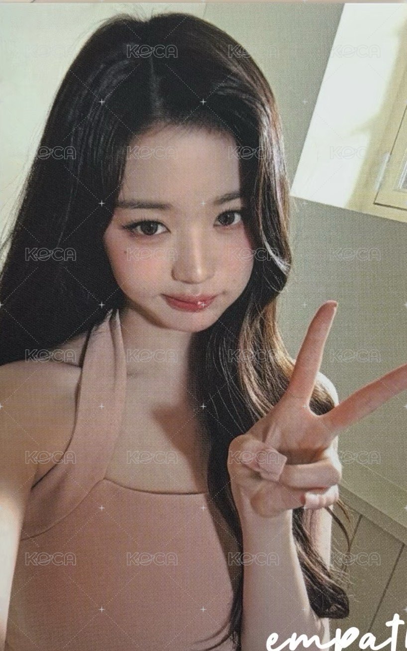 WONYOUNG x KERASTASE卡詩 代言卡 卡詩 4.0 正面