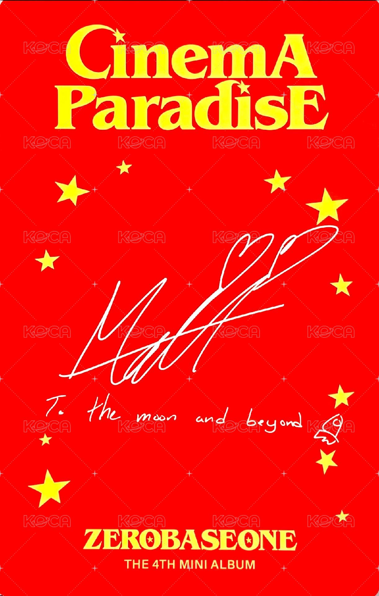 迷四 專輯卡 SF ver. 背面