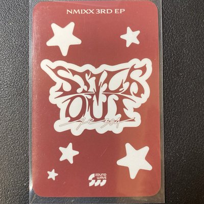 NMIXX Jiwoo sw特典卡 籃球友