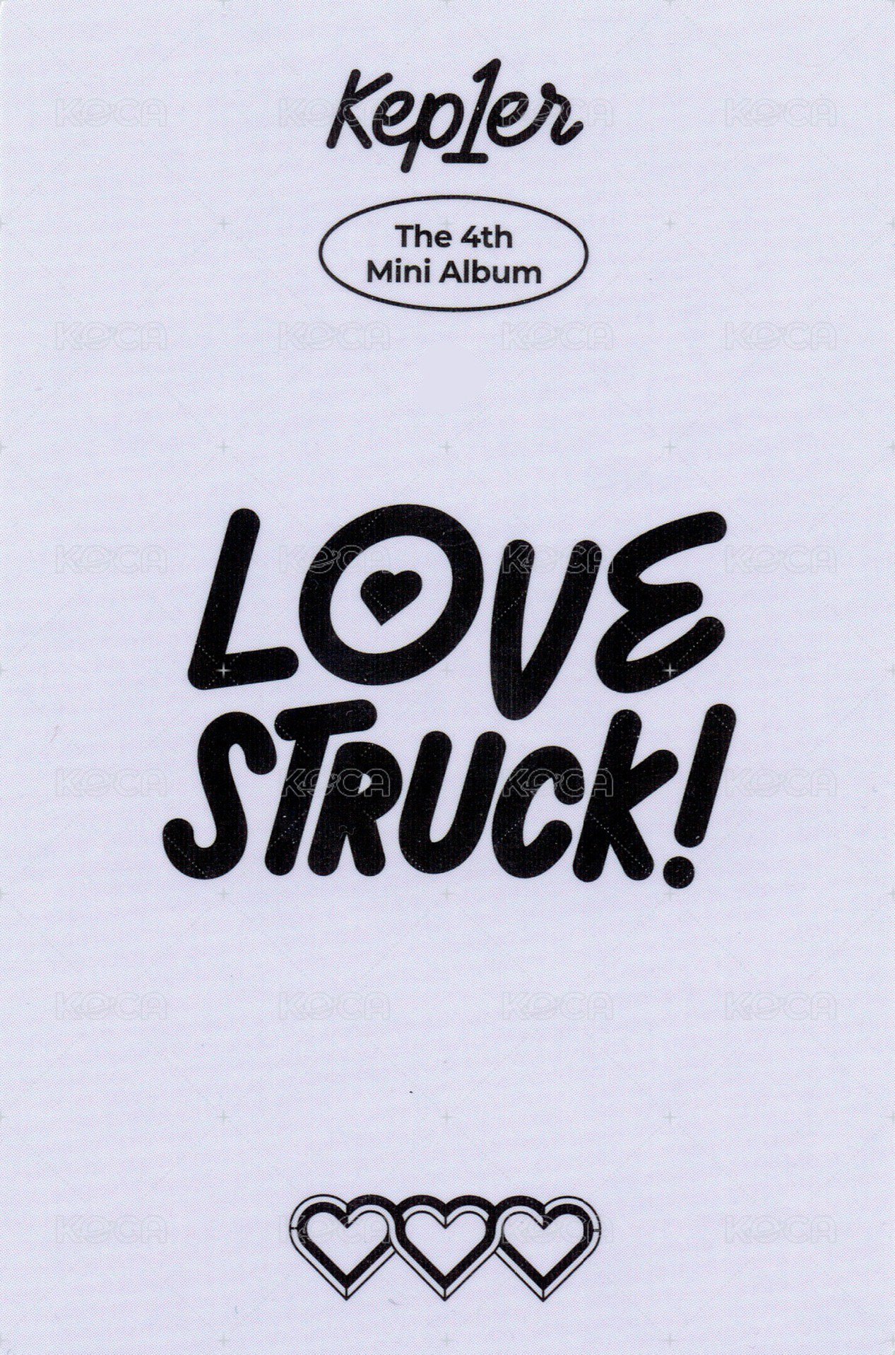 迷四 專輯卡 Digipack ver. 背面