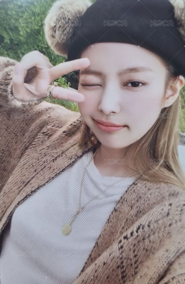 BORN PINK 專輯卡 Grey ver.B 正面