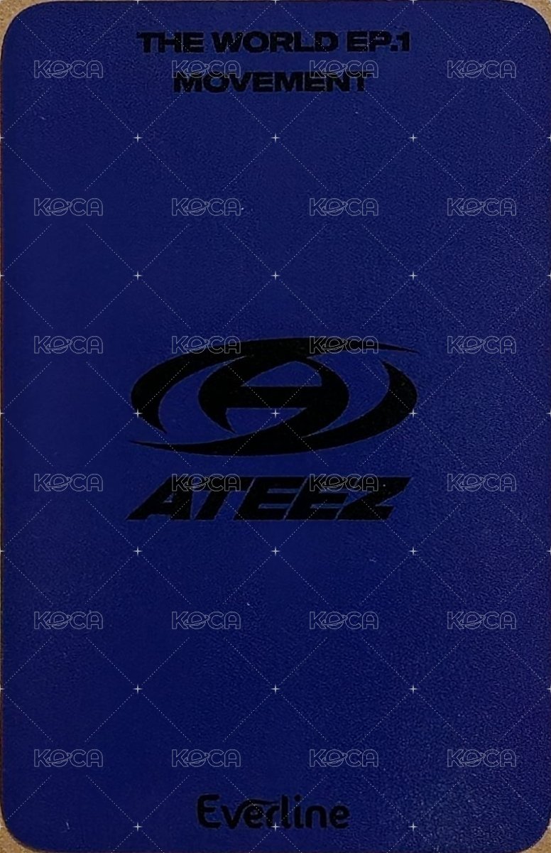 MOVEMENT el POP-UP 簽售卡  背面