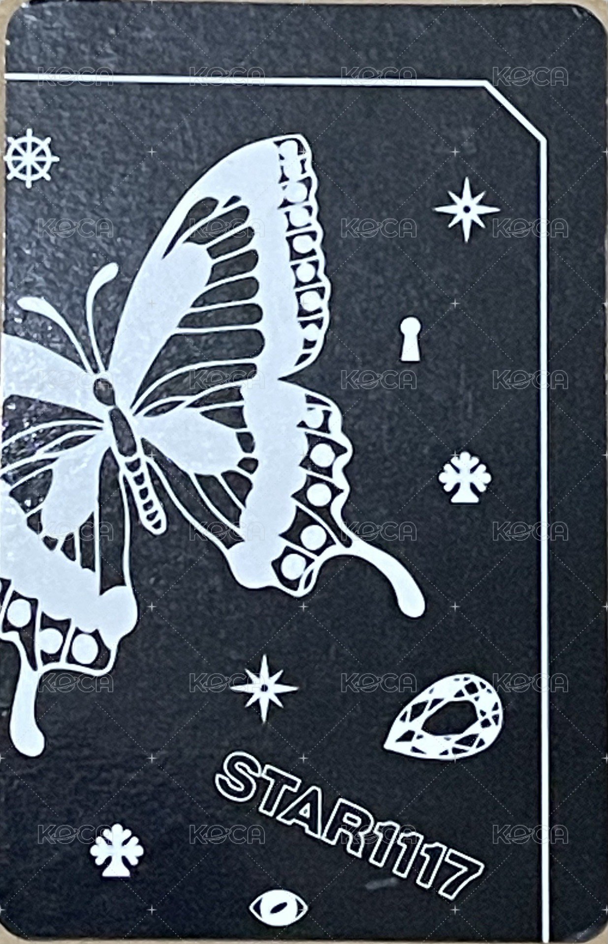 STAR1117 香水 周邊卡 香水卡 背面