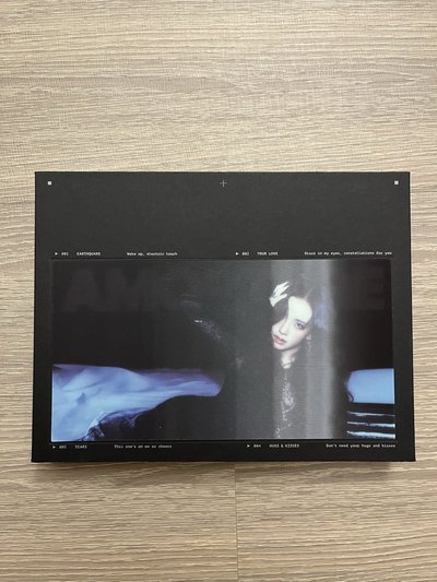 Jisoo Amortage黑版空專含鑰匙圈