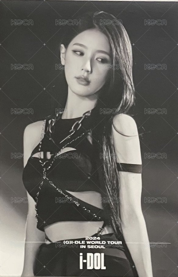 24’演唱會 iDOL 明信片 演唱會會員限定領取明信片 正面