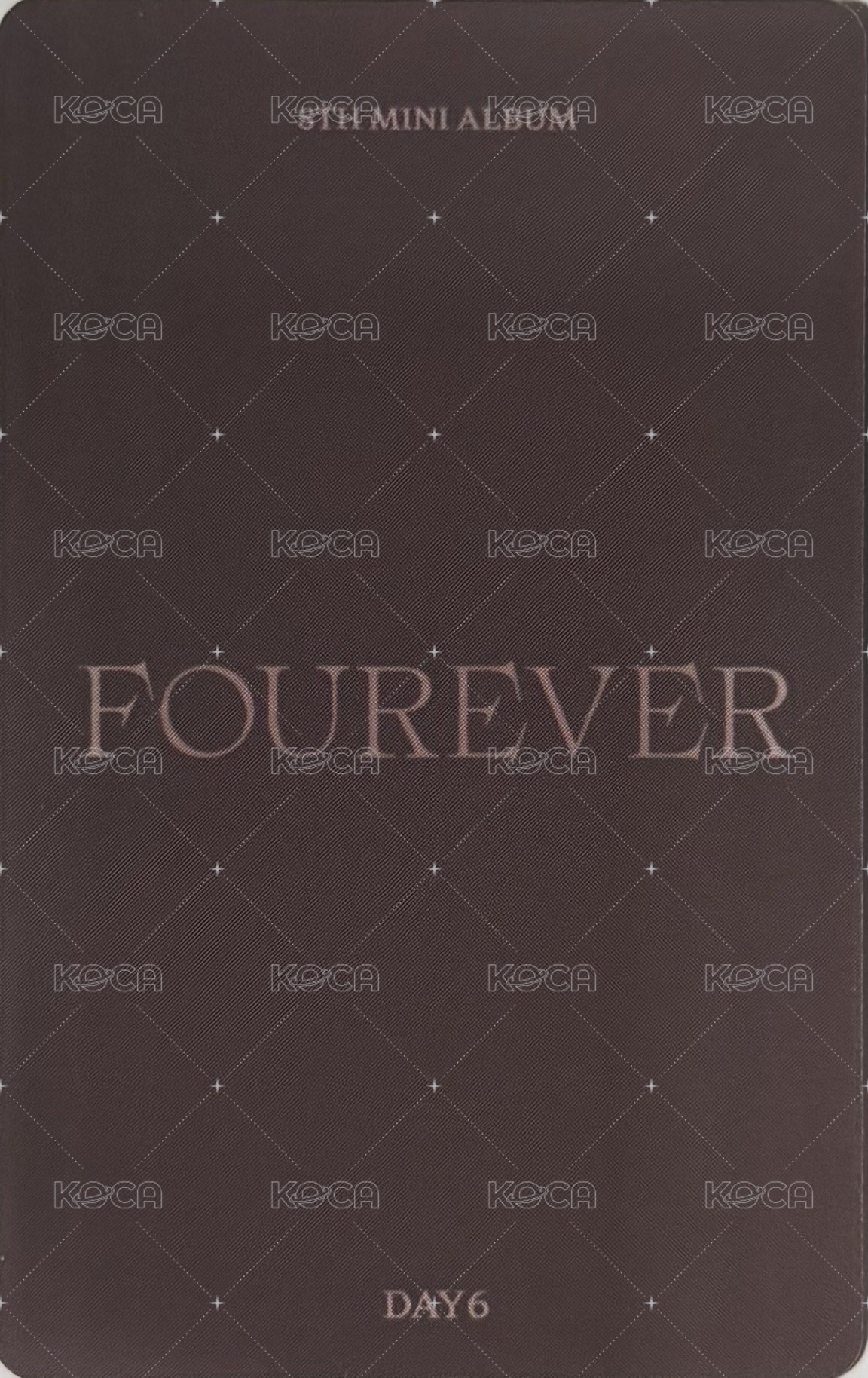 迷八 kkt 特典卡  背面