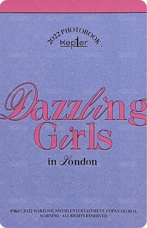 倫敦寫真 wm 滿額卡  背面