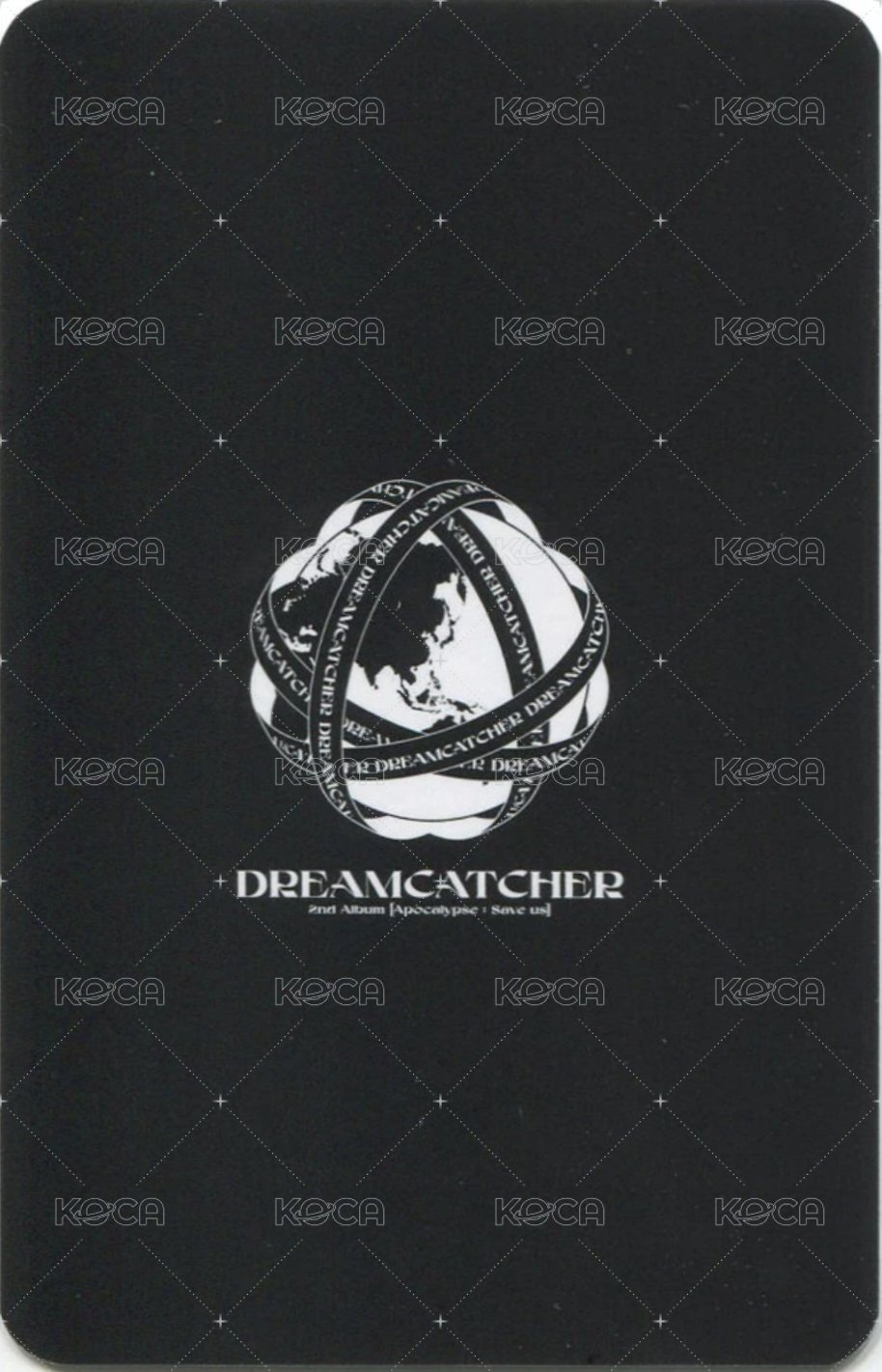 正規二輯 knpops 簽售卡  背面