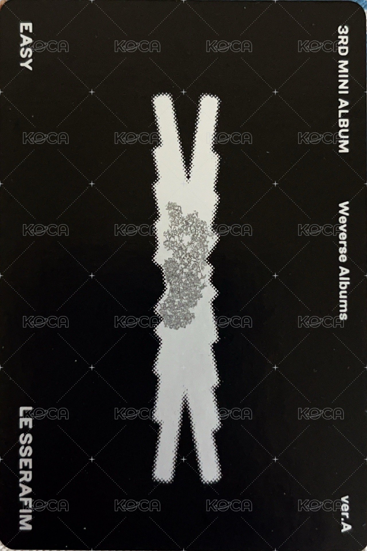 EASY 專輯卡 電子專Ver A 背面