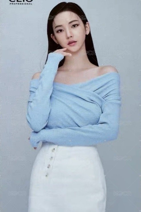 代言卡 clio2.0柚 背面