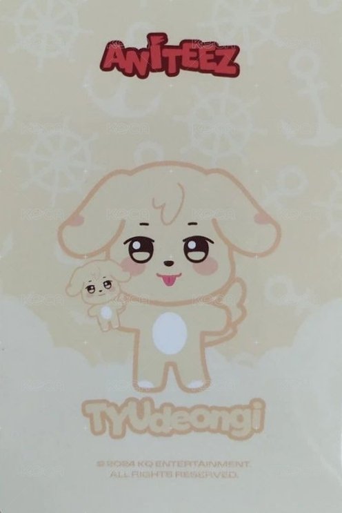 ANITEEZ IN ILLUSION 周邊卡 PLUSH DOLL 背面