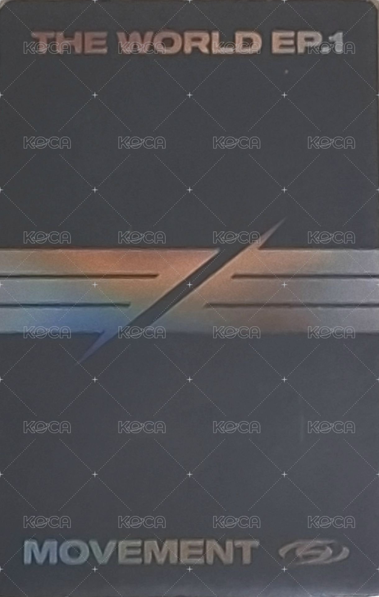 MOVEMENT KQ 特典卡  背面