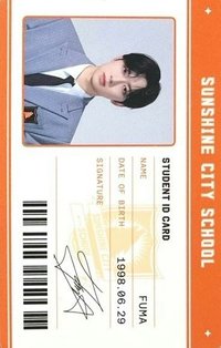 WE 專輯卡 學生證