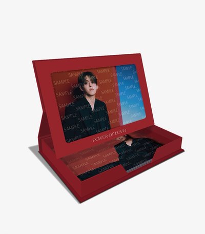 SEVENTEEN POWER OF LOVE  POSTCARD STAND SET