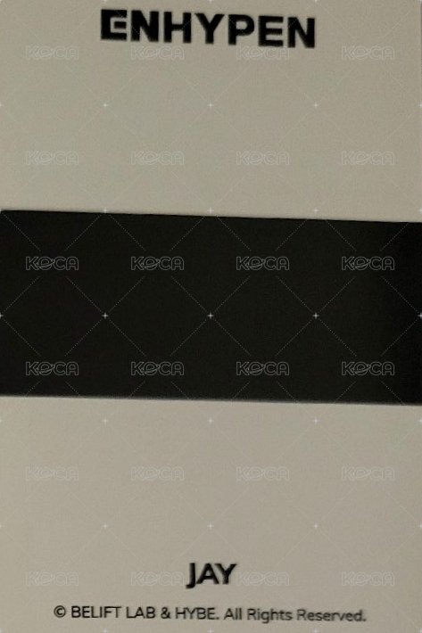 一代手燈 周邊卡  背面