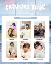 Sparkling Blue 快閃店 衣服卡