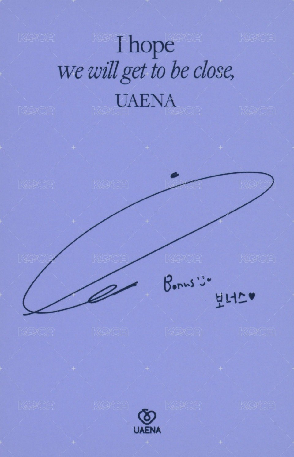 23’音波戒指 周邊卡  背面