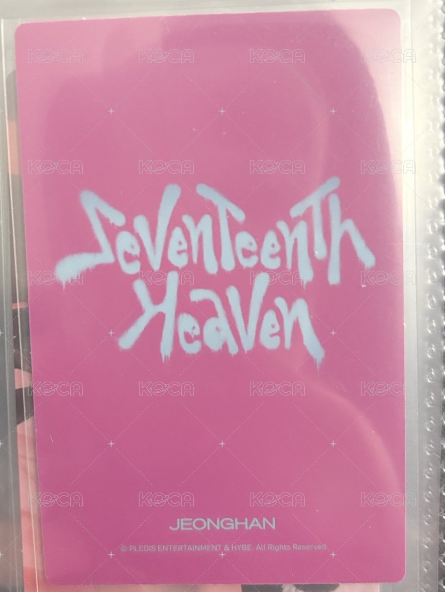 MINI11 周邊卡 早版鐵盒卡 背面