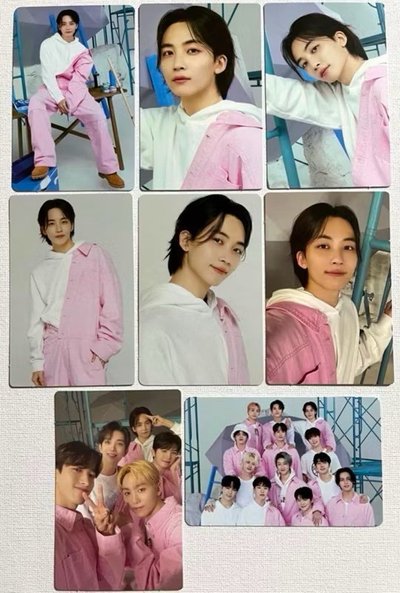 SEVENTEEN 7th Caratland 2023七期克拉島  韓國+日本場 淨漢 小卡set