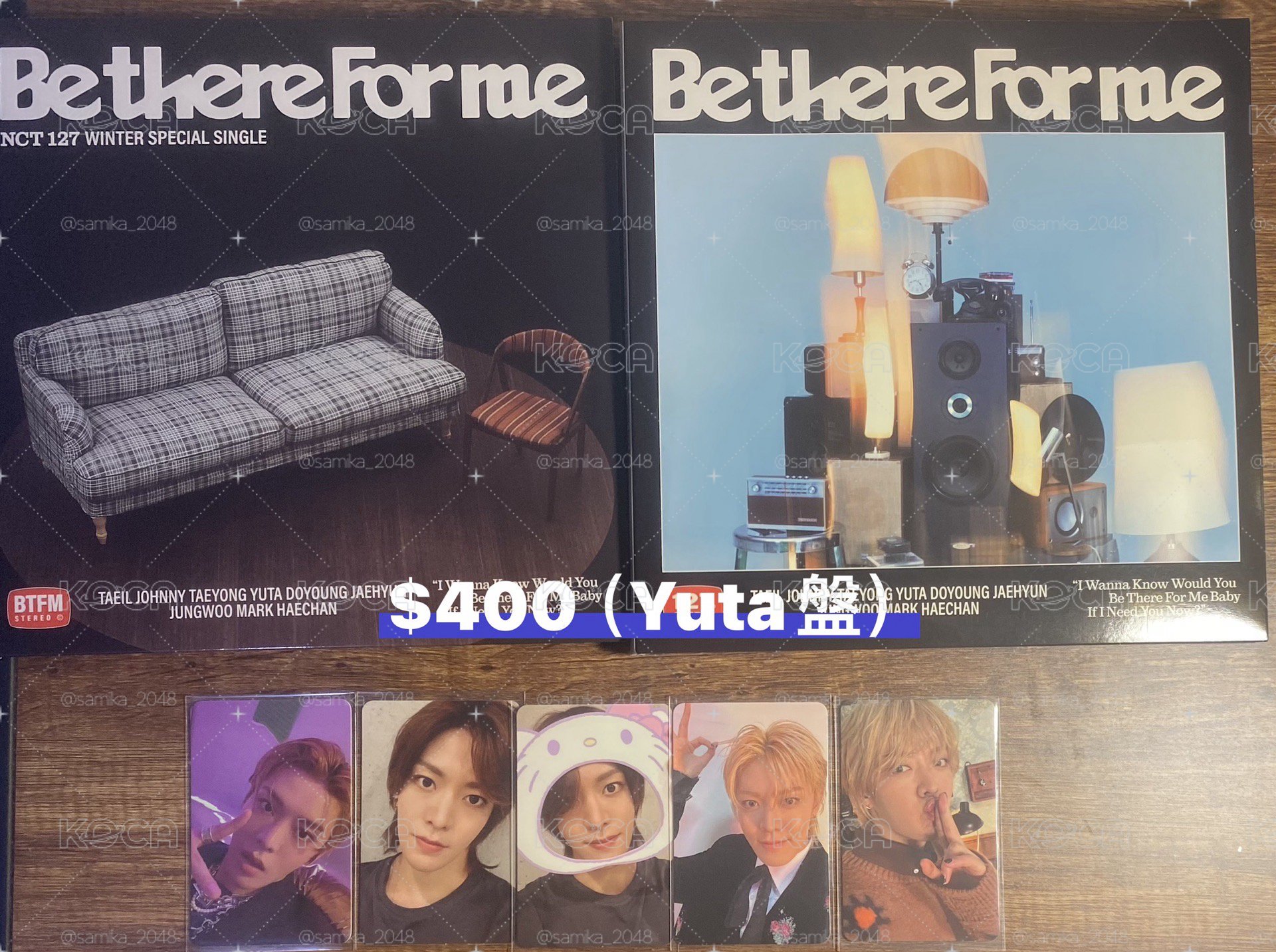 Yuta三麗鷗小卡、專卡