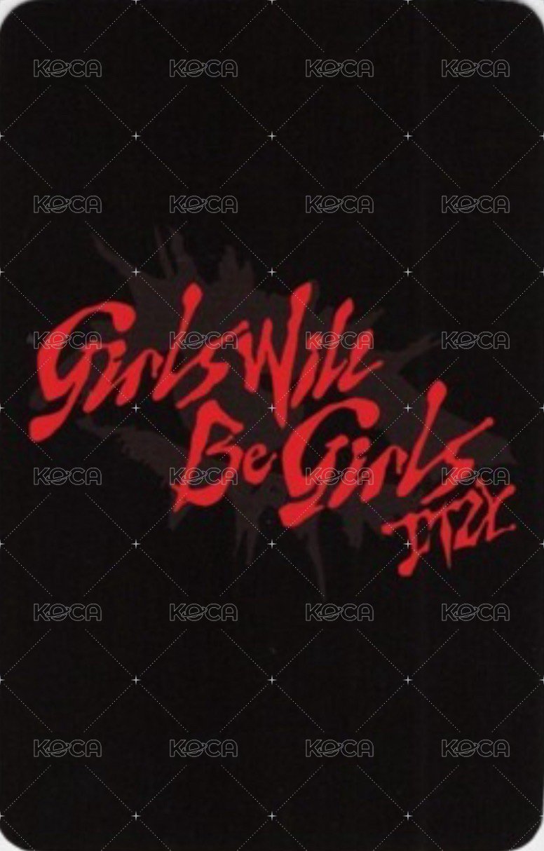 GWBG sw 預售 特典卡 花絮卡 背面