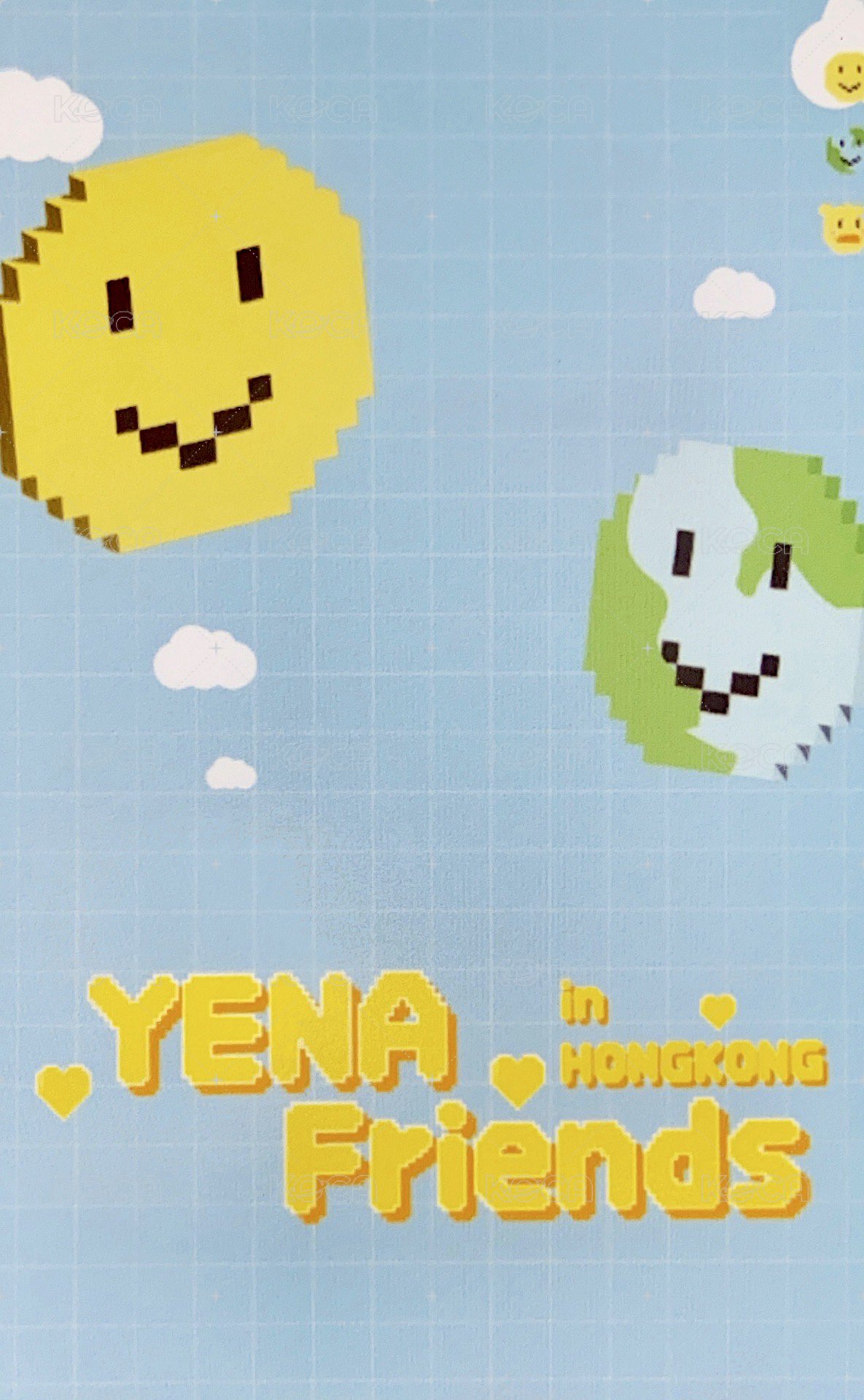 1st FM 入場卡 / 場限卡 香港 背面