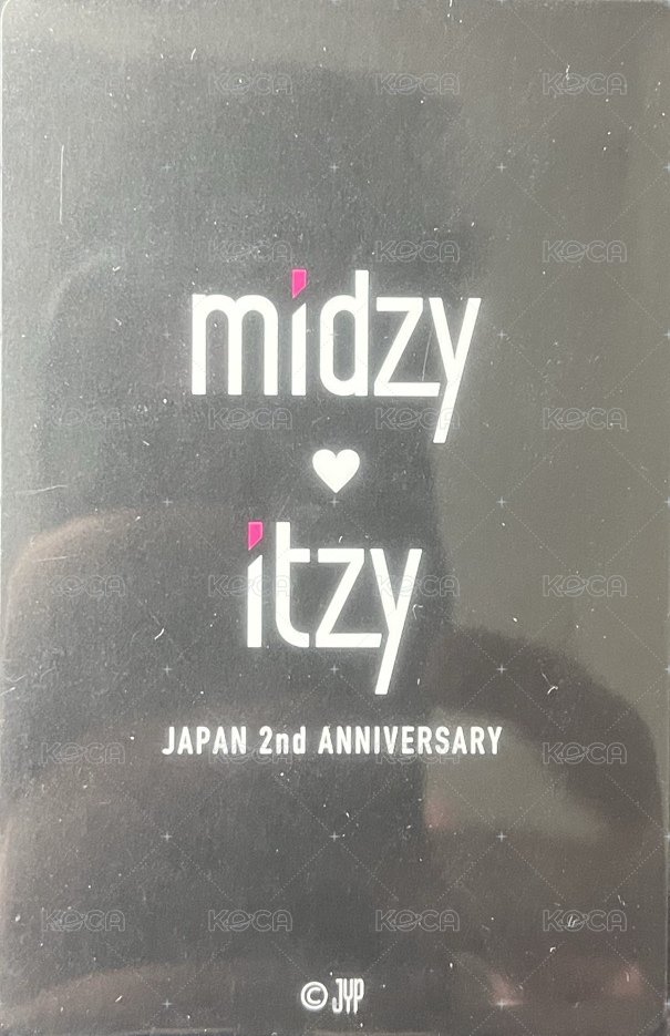 一巡 周邊卡 JAPAN 背面