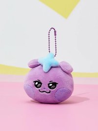 MIGHTEEZ 鑰匙圈吊飾 FACE PLUSH KEYRING
